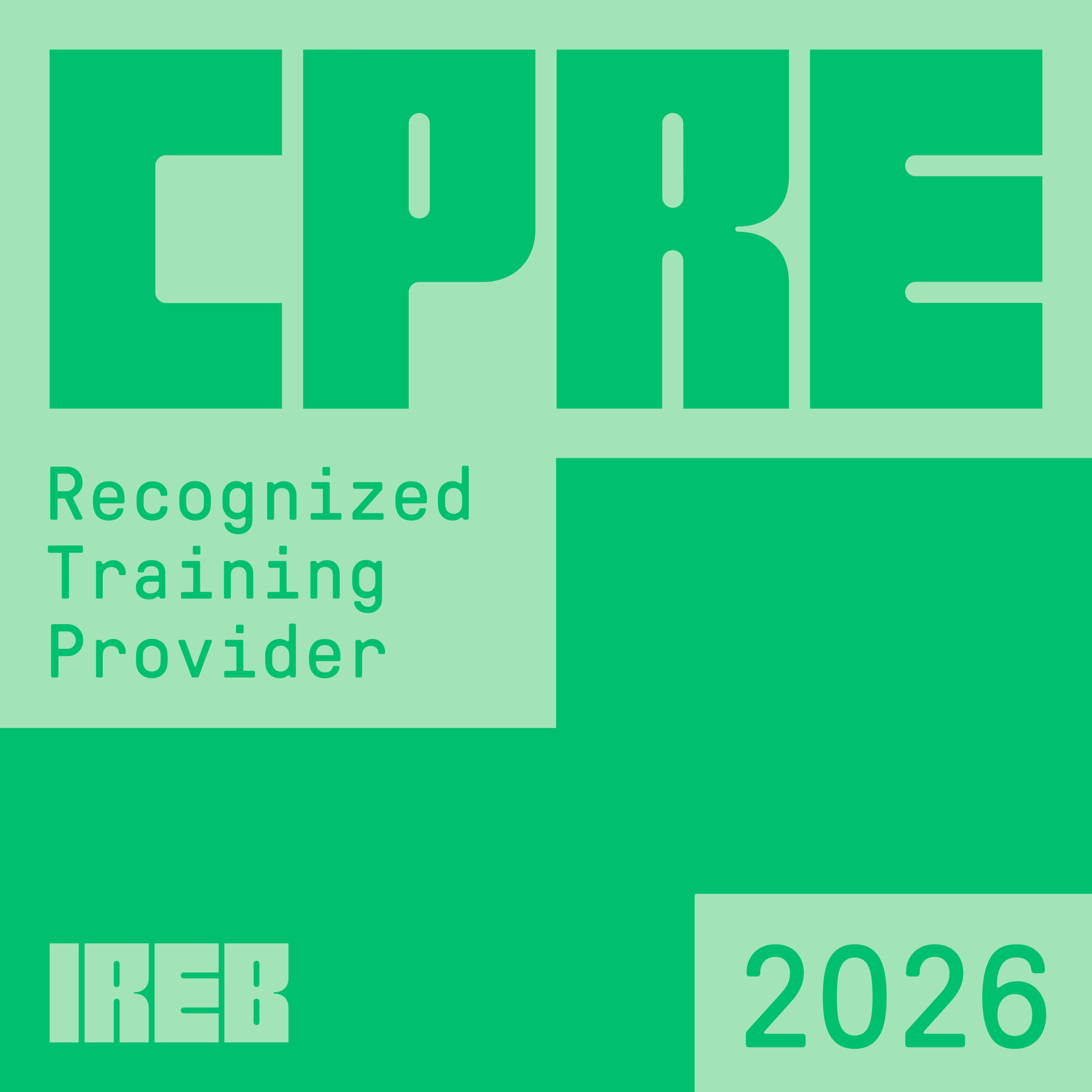 IREB CPRE 2026 offizieller Partner
